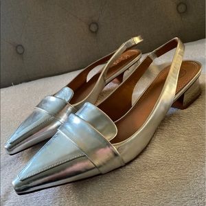Silver Women Sandals